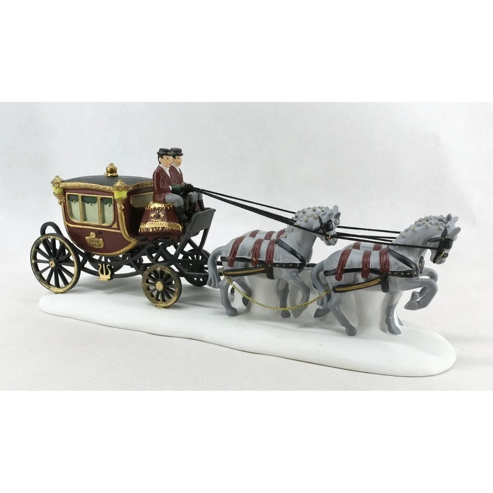 DEPT 56 THE‎ HERITAGE VILLAGE COLLECTION ROYAL COACH - RETIRED